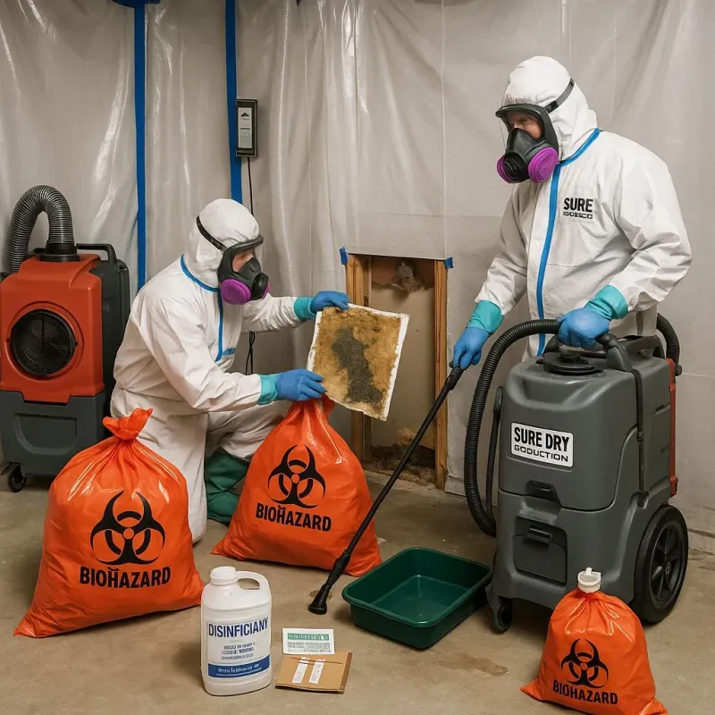 Contaminated Water Handling Protocols process in Orange City, FL