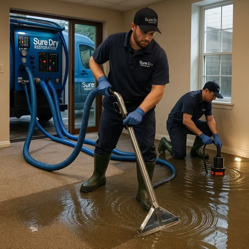 Water Extraction and Removal process in Orange City, FL